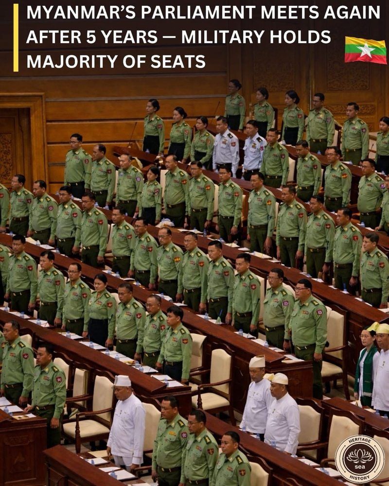 Myanmar’s Junta-Backed Parliament Convenes Five Years After Coup