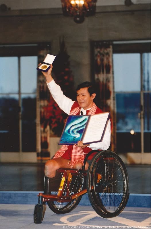 Nobel peace prize by Cambodian